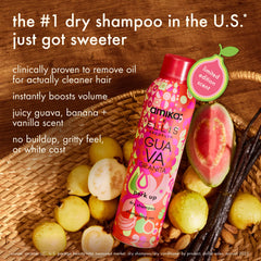 amika x Ellis Brooklyn limited-edition perk up GUAVA GRANITA dry shampoo